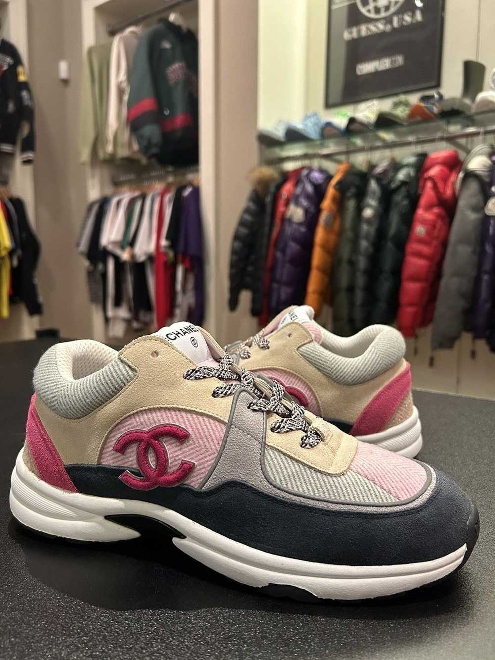 Chanel Chanel Sneaker 'Pink Multi-Color' - image 2