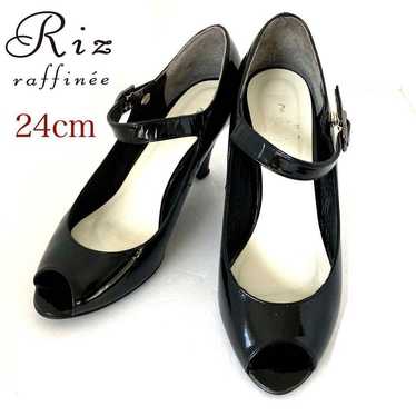 Rizrafine pumps with open toe, ankle strap and we… - image 1