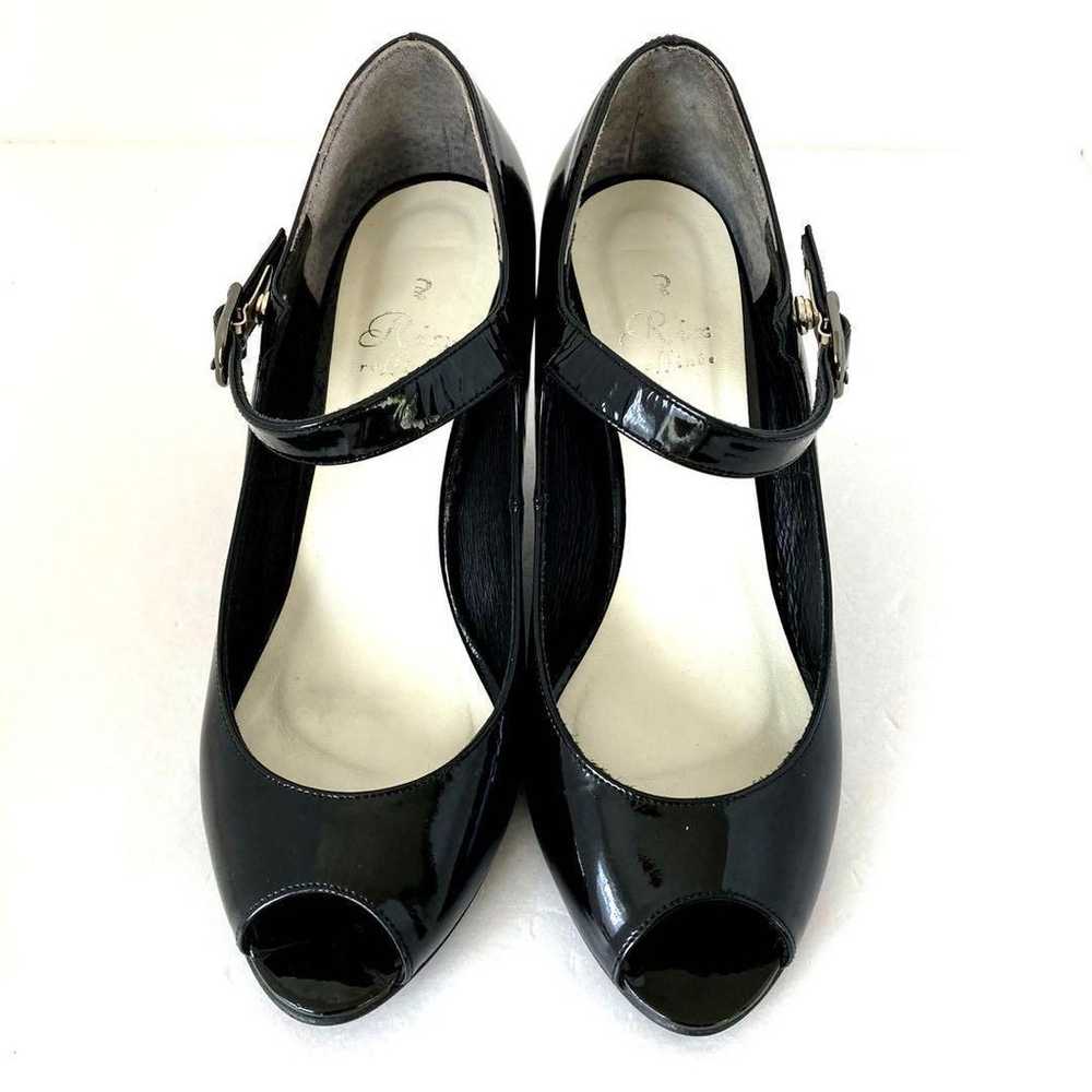 Rizrafine pumps with open toe, ankle strap and we… - image 2