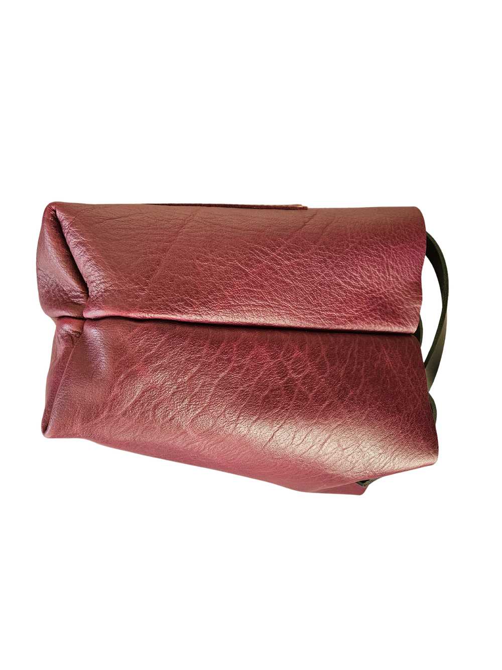 Portland Leather Plum Large Classic Tote - image 4