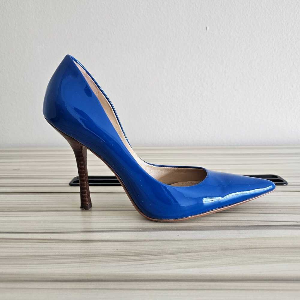 Guess Royal Blue Faux Patent Leather Pointed Toe … - image 2