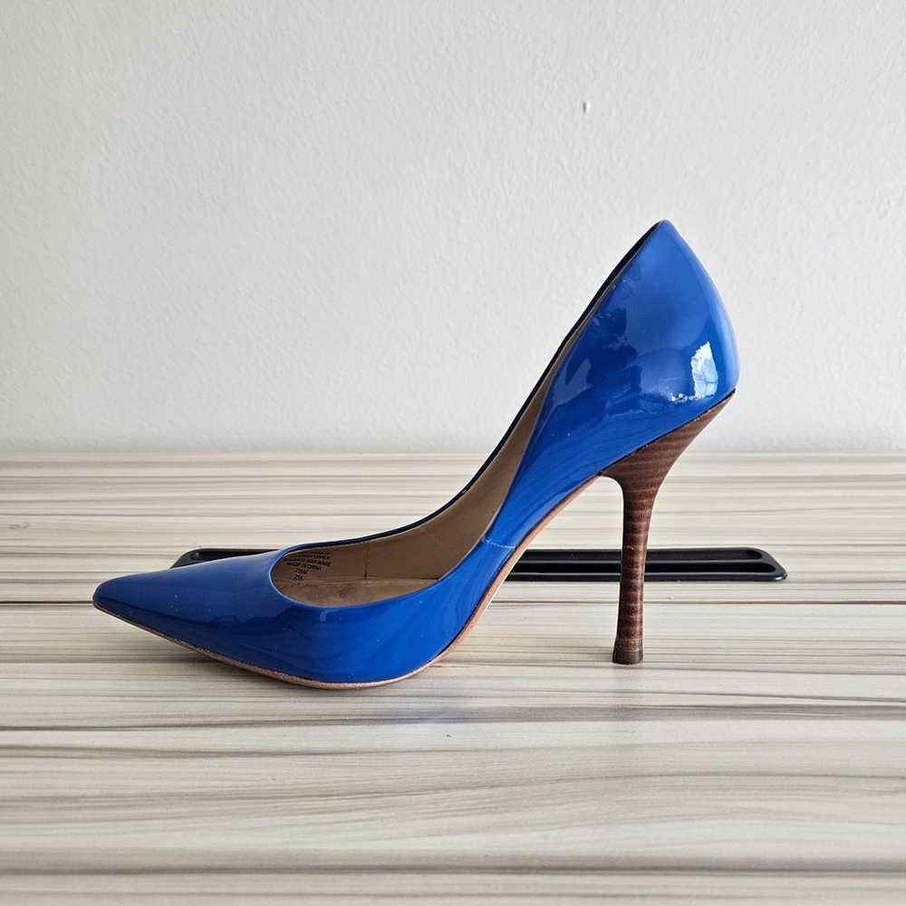 Guess Royal Blue Faux Patent Leather Pointed Toe … - image 3