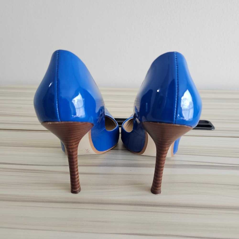 Guess Royal Blue Faux Patent Leather Pointed Toe … - image 6