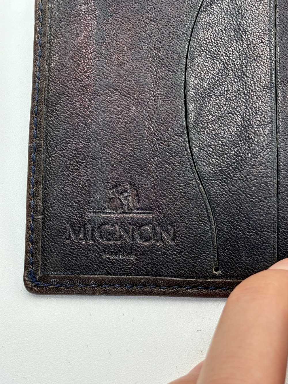 Other MIGNON Paris Leather Brown Wallet - image 4