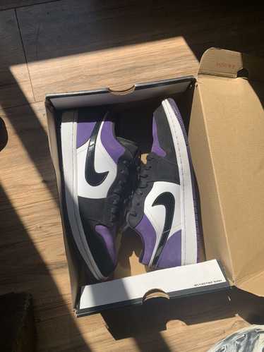 Jordan Brand × Nike Air Jordan 1 Low Court Purple 