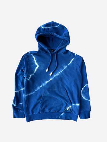 Louis Vuitton Louis Vuitton Blue Tie-Dye Hoodie - image 1