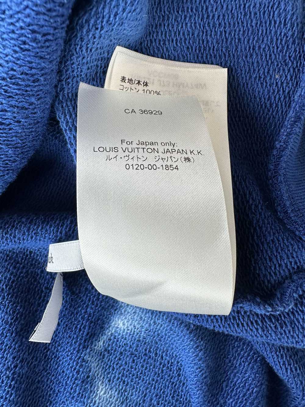 Louis Vuitton Louis Vuitton Blue Tie-Dye Hoodie - image 8