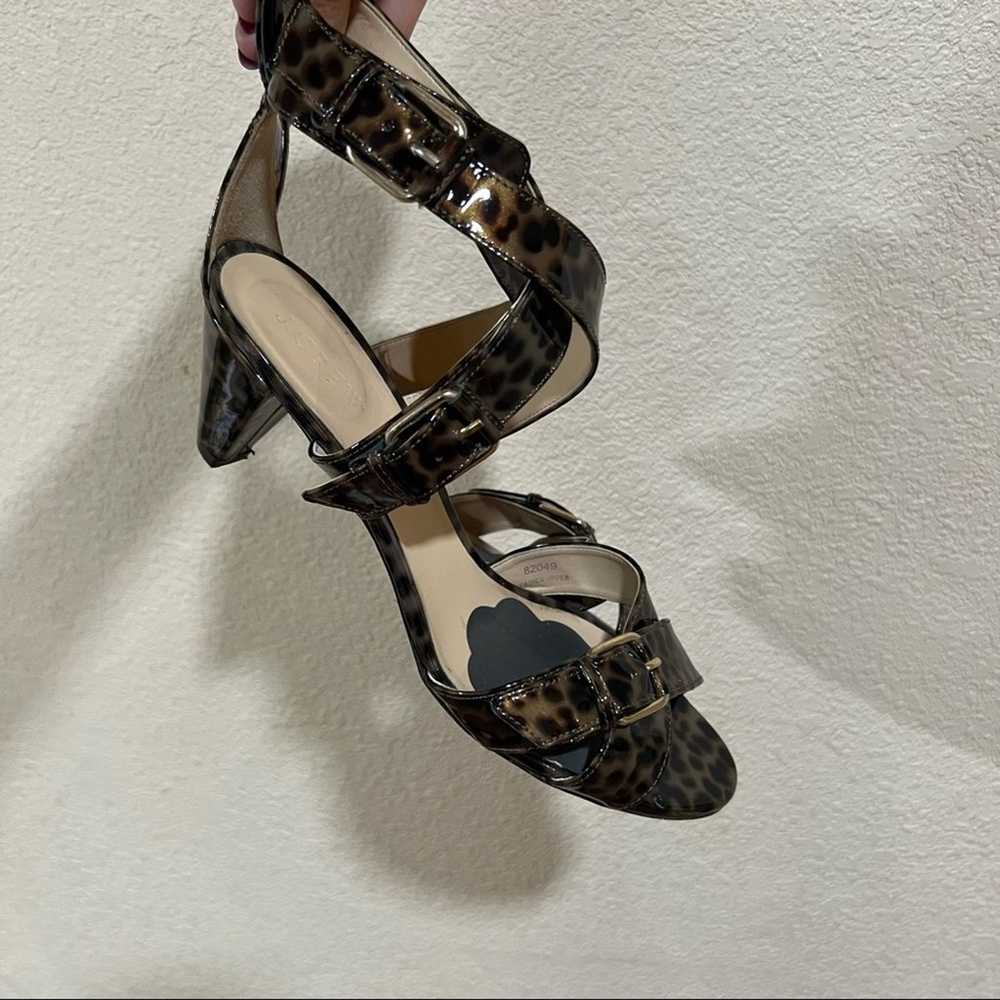 J. Crew Collection Patent leather leopard cheetah… - image 4