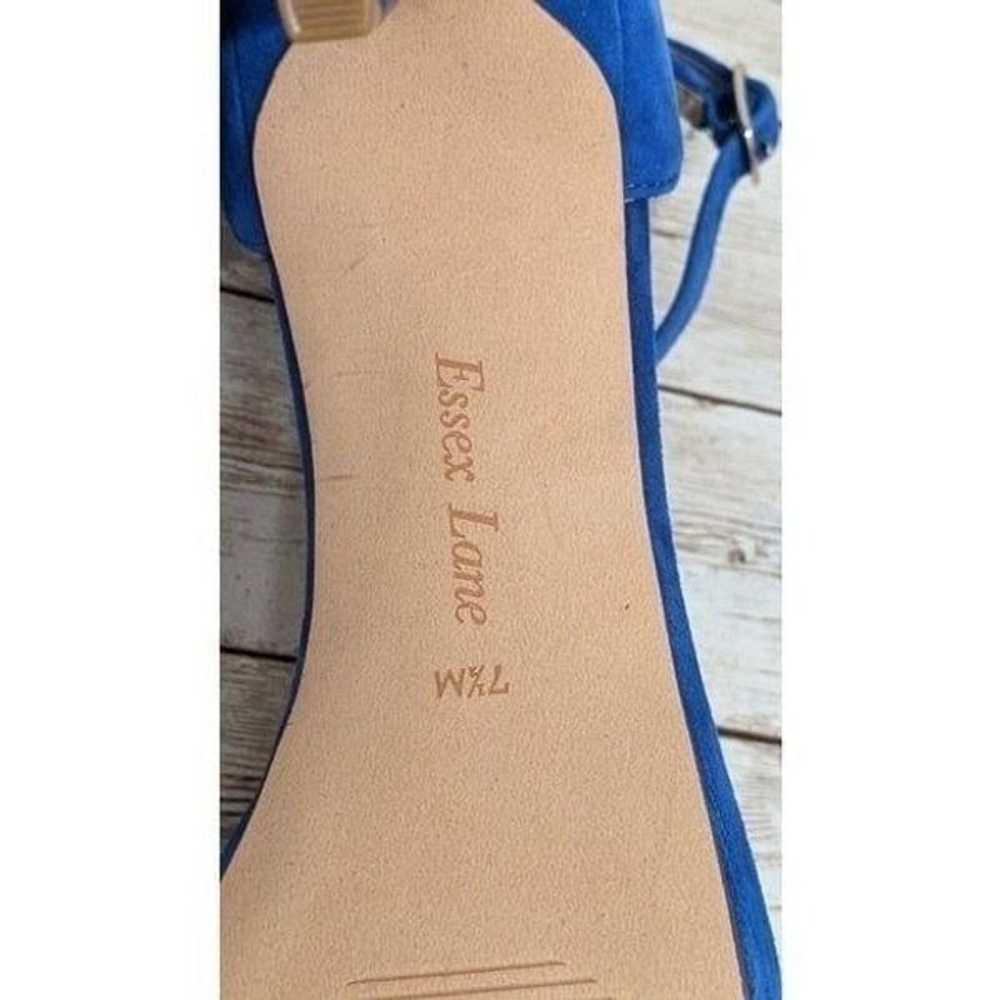 Essex Lane Adinan Womens Size 7.5 M Blue Open Toe… - image 10