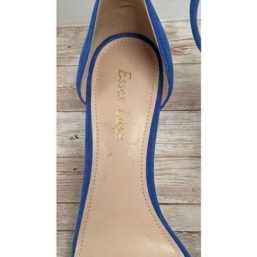 Essex Lane Adinan Womens Size 7.5 M Blue Open Toe… - image 11