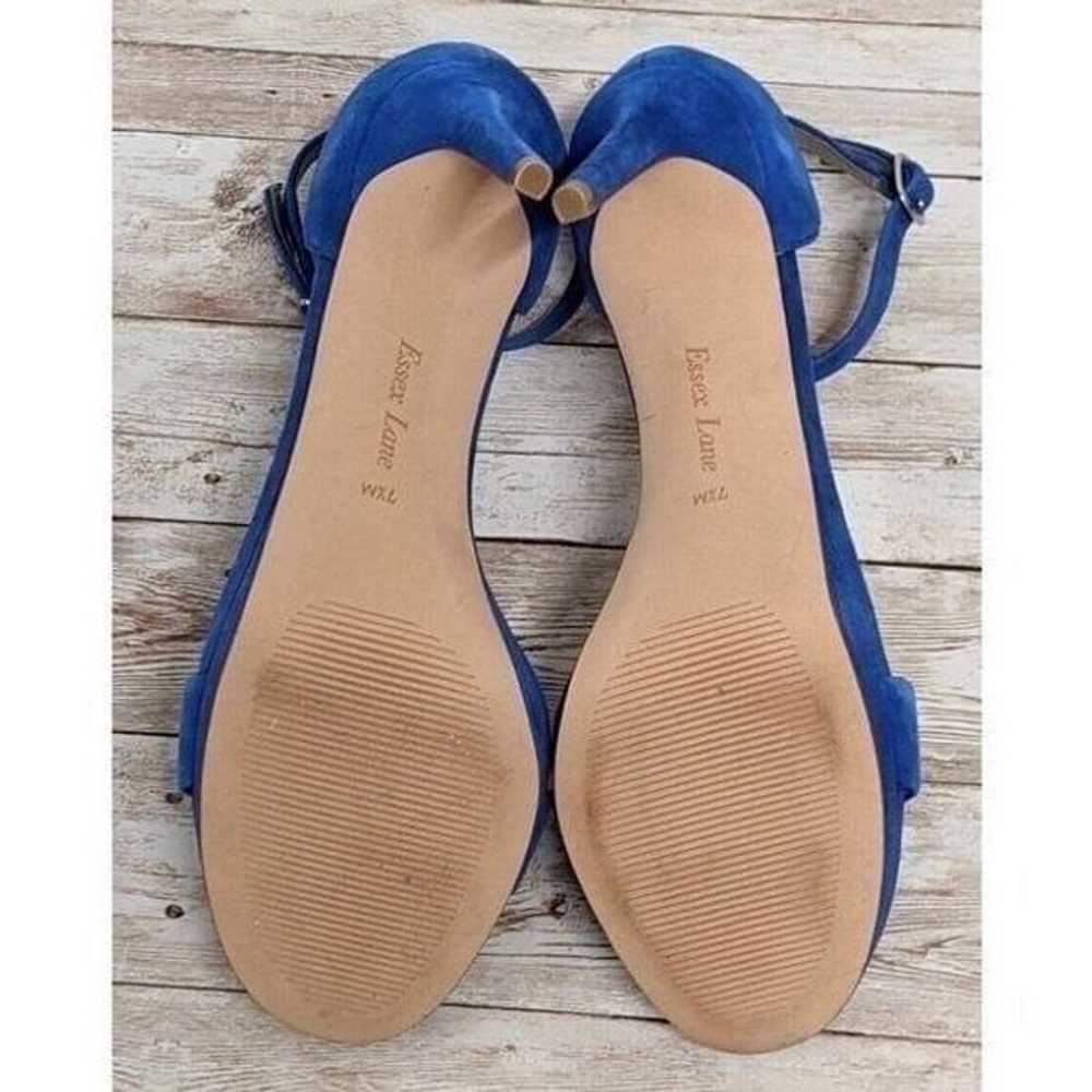 Essex Lane Adinan Womens Size 7.5 M Blue Open Toe… - image 5