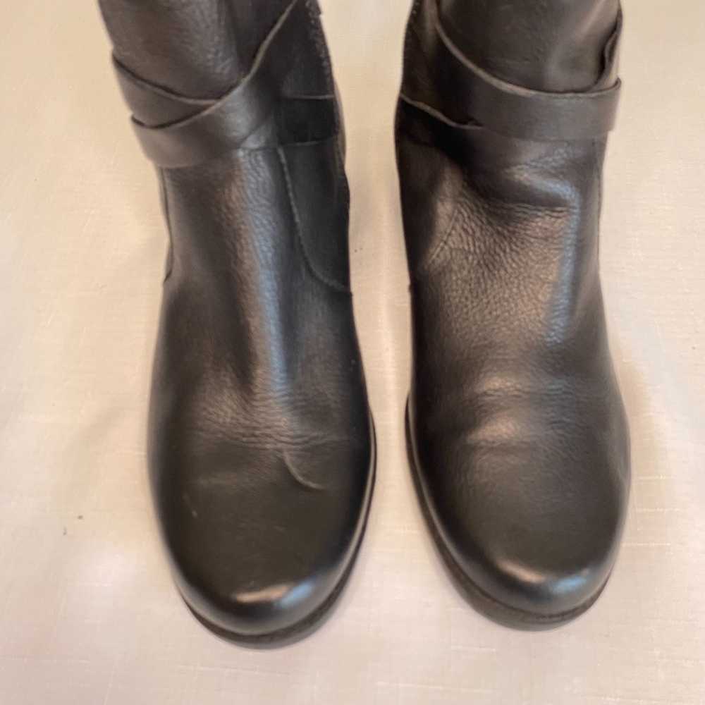 Anne Klein Libby Flex Size 9 1/2 Black Leather An… - image 4