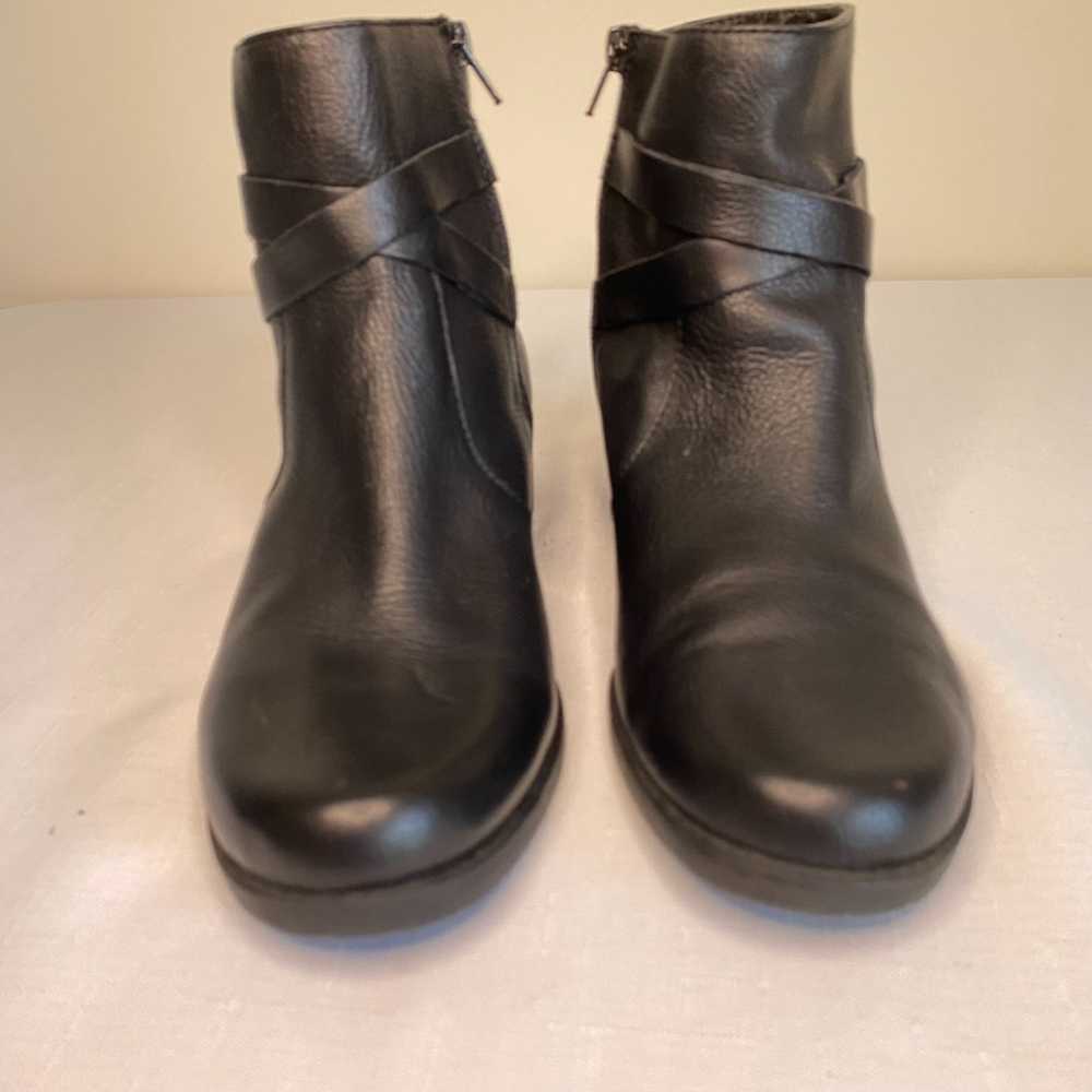 Anne Klein Libby Flex Size 9 1/2 Black Leather An… - image 5