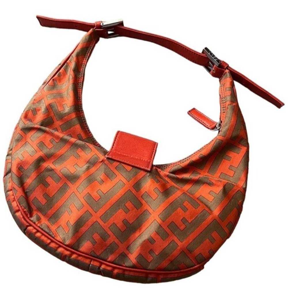 Fendi Croissant Vintage cloth handbag - image 2