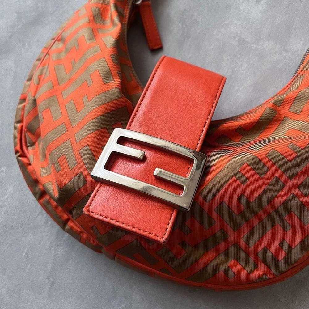 Fendi Croissant Vintage cloth handbag - image 3