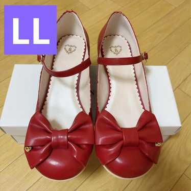 BABY Lil Ribbon Shoes LL Red - image 1