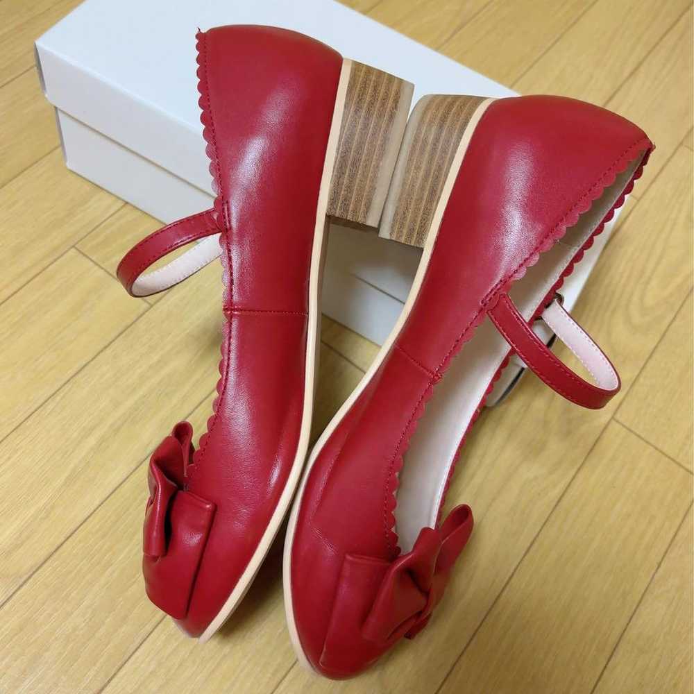 BABY Lil Ribbon Shoes LL Red - image 8