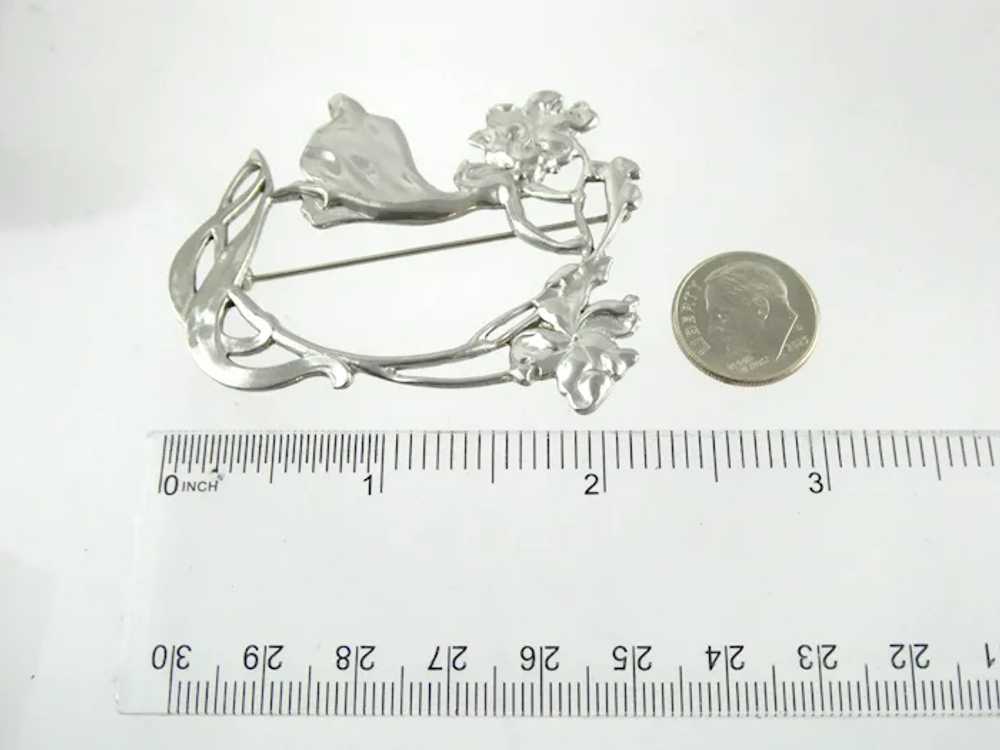 Vintage Unmarked Sterling Silver Fairy Child with… - image 7