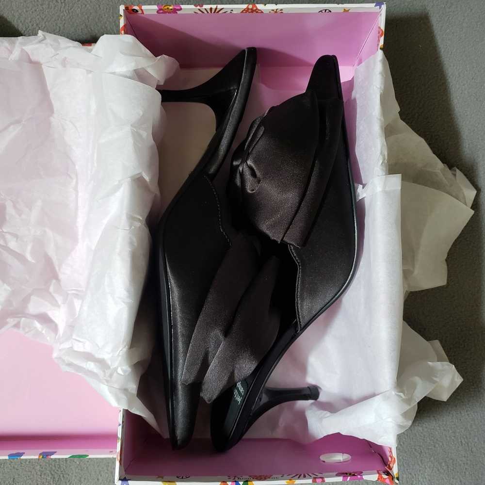 Jeffrey Campbell Ribbons Mules Black Size 10 JCAM… - image 5