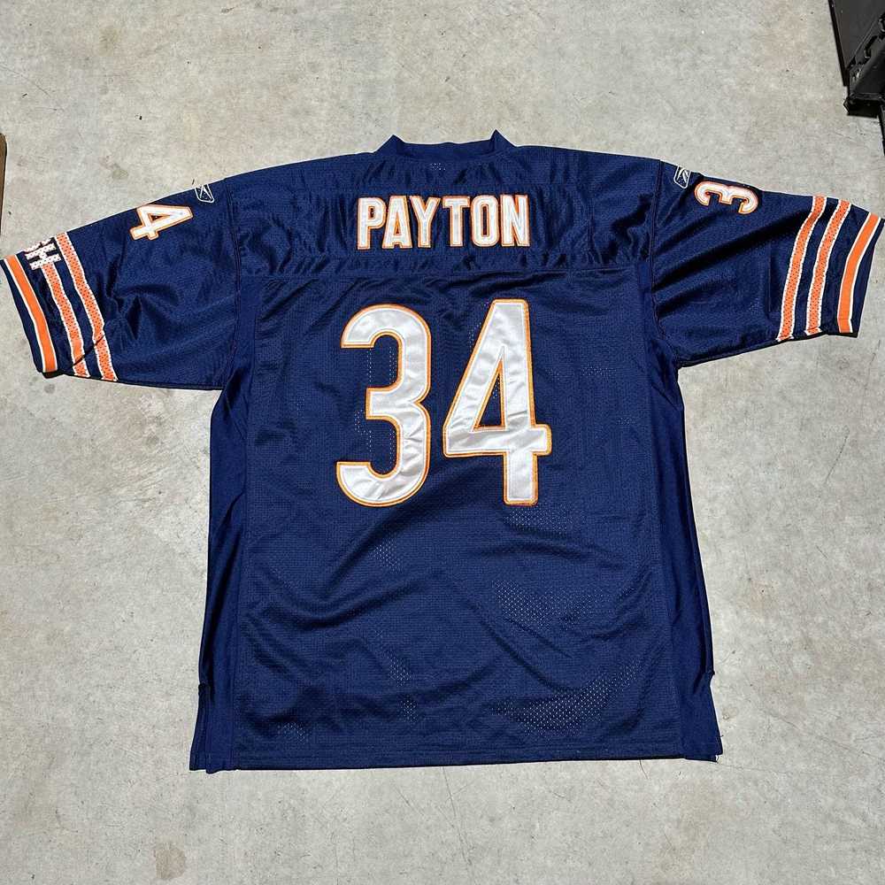 Reebok Vintage Y2K Chicago Bears WalterPayton Sti… - image 2