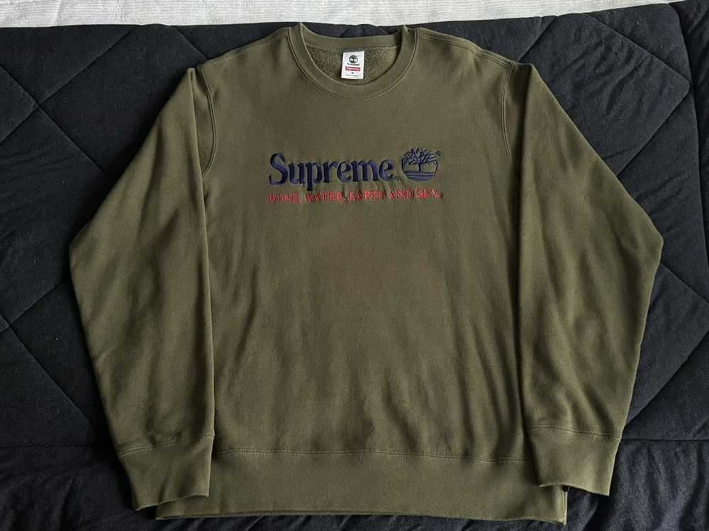 Supreme × Timberland Supreme x Timberland Crewneck Size M