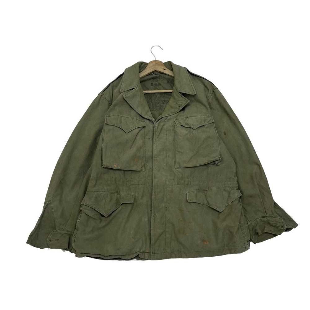 Military × Usn × Very Rare True Vintage Distresse… - image 1