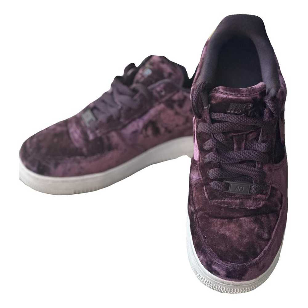 Nike Velvet lace ups - image 1