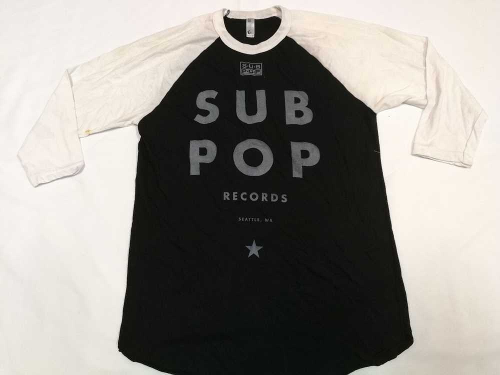 Band Tees × Rock T Shirt × Vintage Sub Pop Record… - image 1