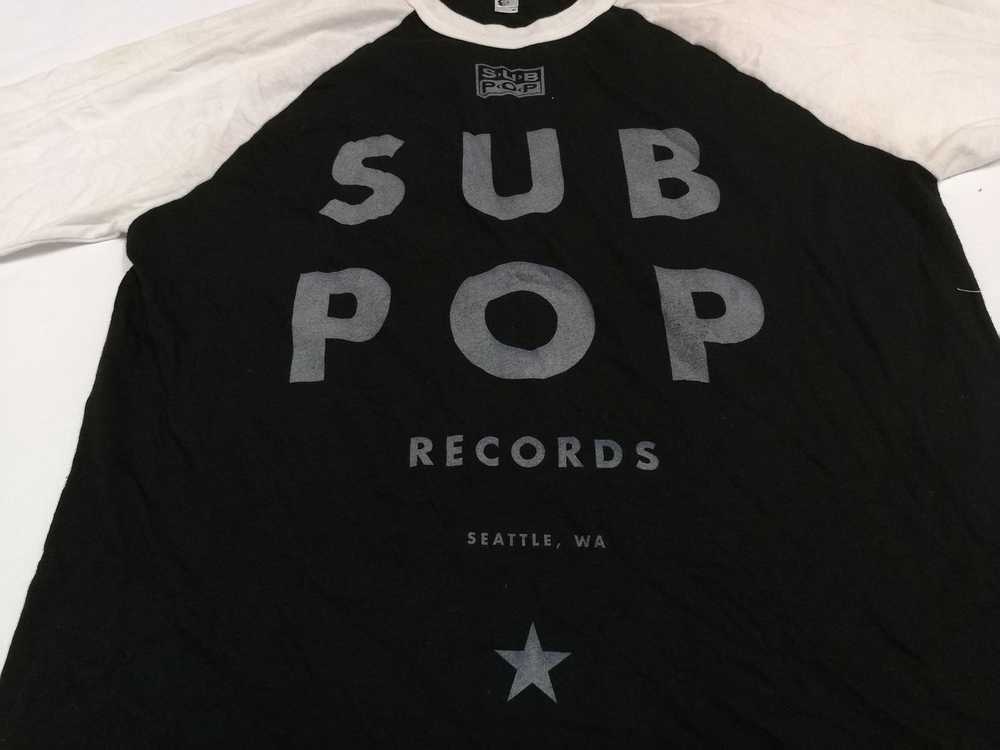 Band Tees × Rock T Shirt × Vintage Sub Pop Record… - image 2