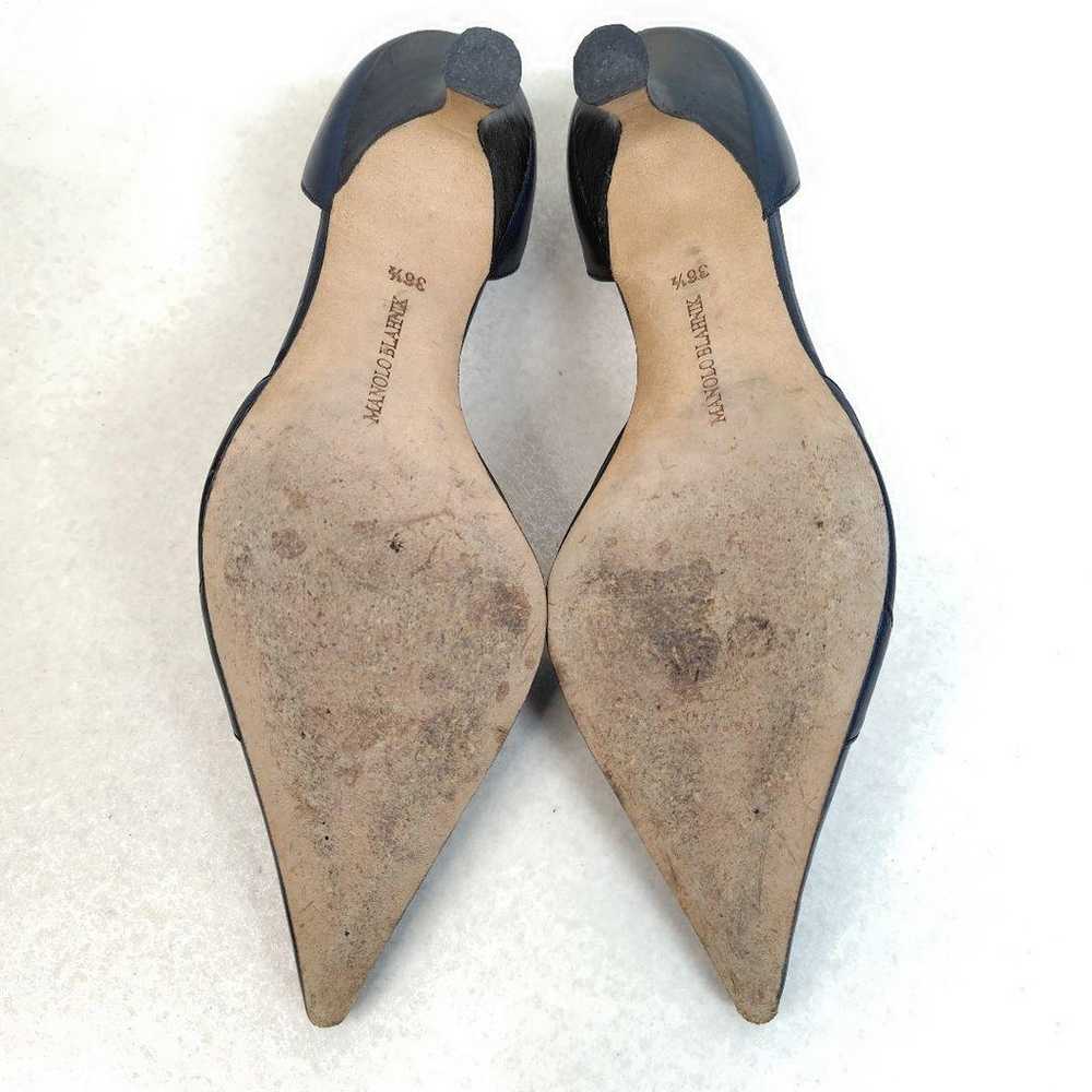 Manolo Blahnik pumps, size 23.5cm, pointed toe, n… - image 10