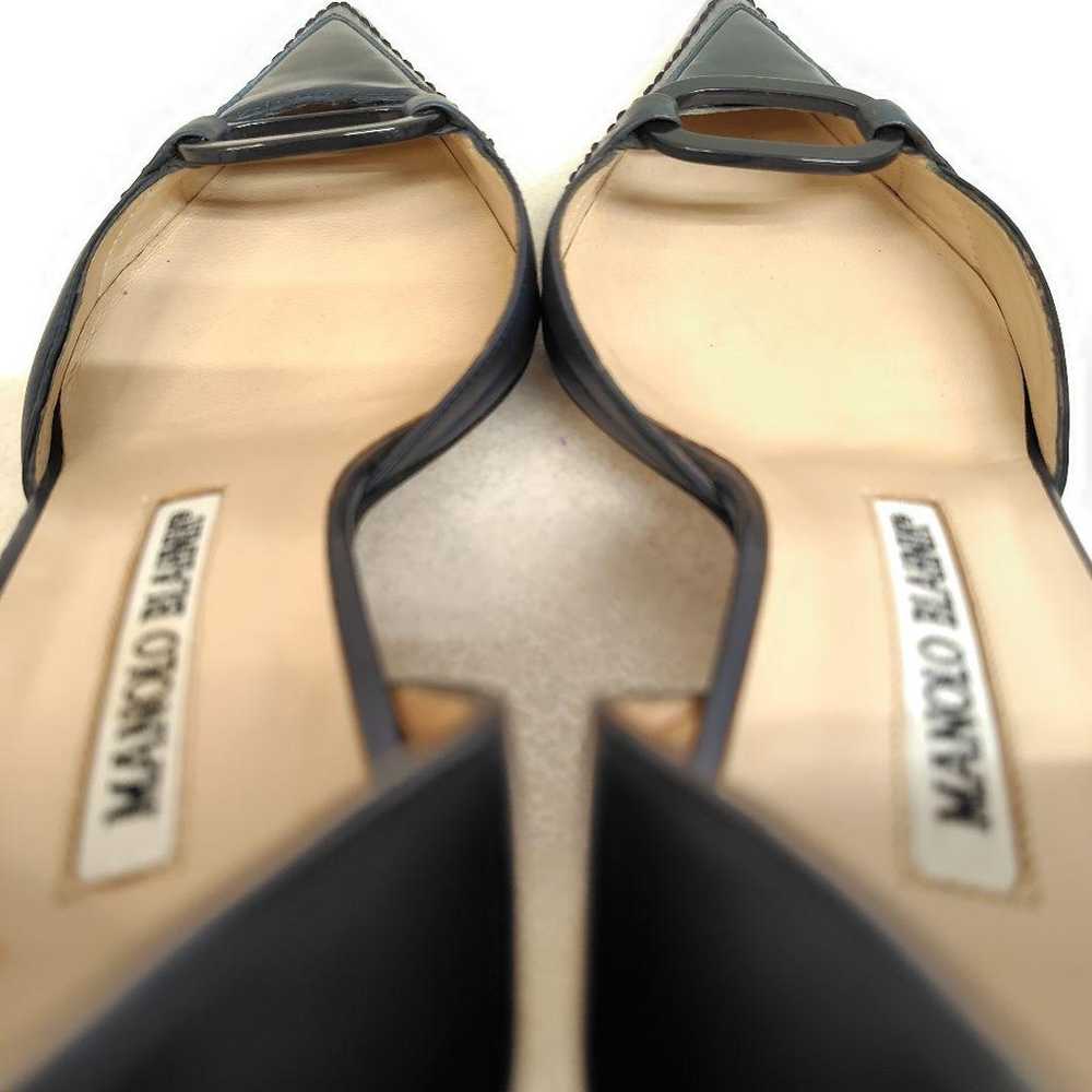 Manolo Blahnik pumps, size 23.5cm, pointed toe, n… - image 7