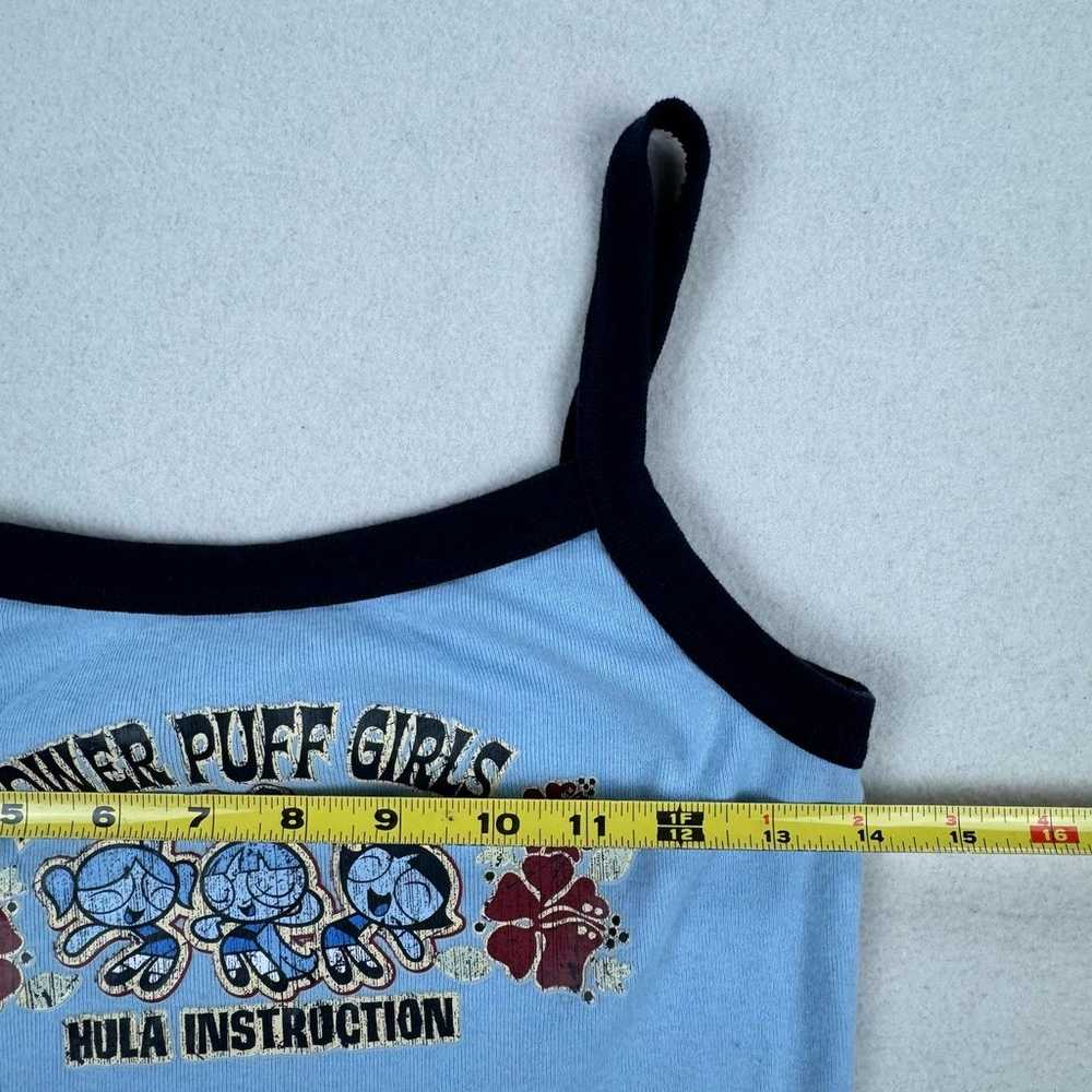 Vintage Power Puff Girls Shirt Sz XS Blue Tank To… - image 5