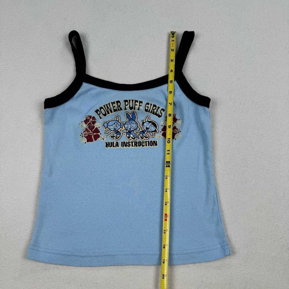 Vintage Power Puff Girls Shirt Sz XS Blue Tank To… - image 6