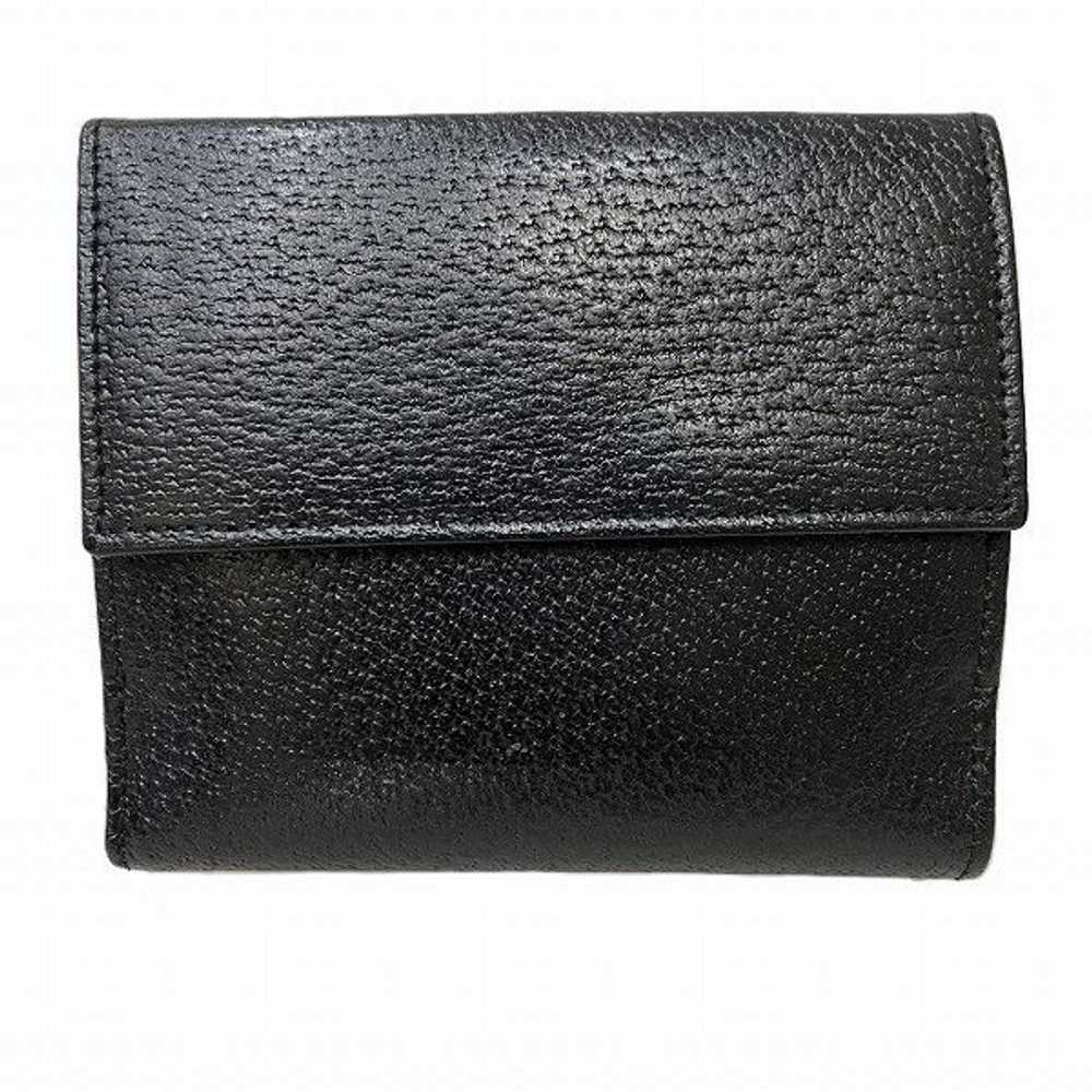 Gucci Gucci Gucci Leather G Clip Bifold Wallet Le… - image 9