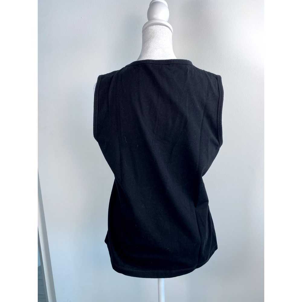 Vintage Black Jones New York Sport Sleeveless Flo… - image 3