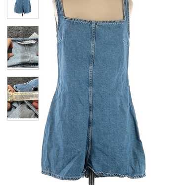 Zara denim romper size small