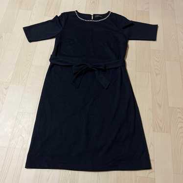 Navy blue dress