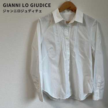 GIANNI LO GIUDICE Long Sleeve Shirt 100% Cotton Gi