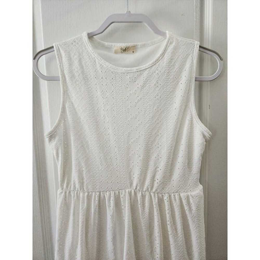 Myth Women's Sleeveless Sweet  Solid Summer White… - image 2