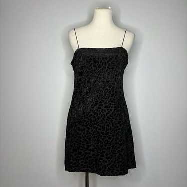 Wild Fable- Black Leopard Print Dress