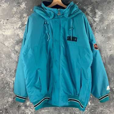 NHL × Starter × Vintage Vintage San Jose Sharks j… - image 1