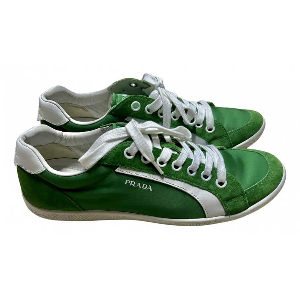 Prada Leather low trainers - image 1