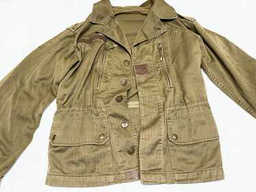 ジャケット・アウター 50's French Army Wool Field Coat Vintage French Army brown wool ike jacket coat military
