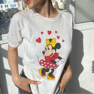 Vintage Minnie Mouse T Shirt / Disney Mickey Mouse