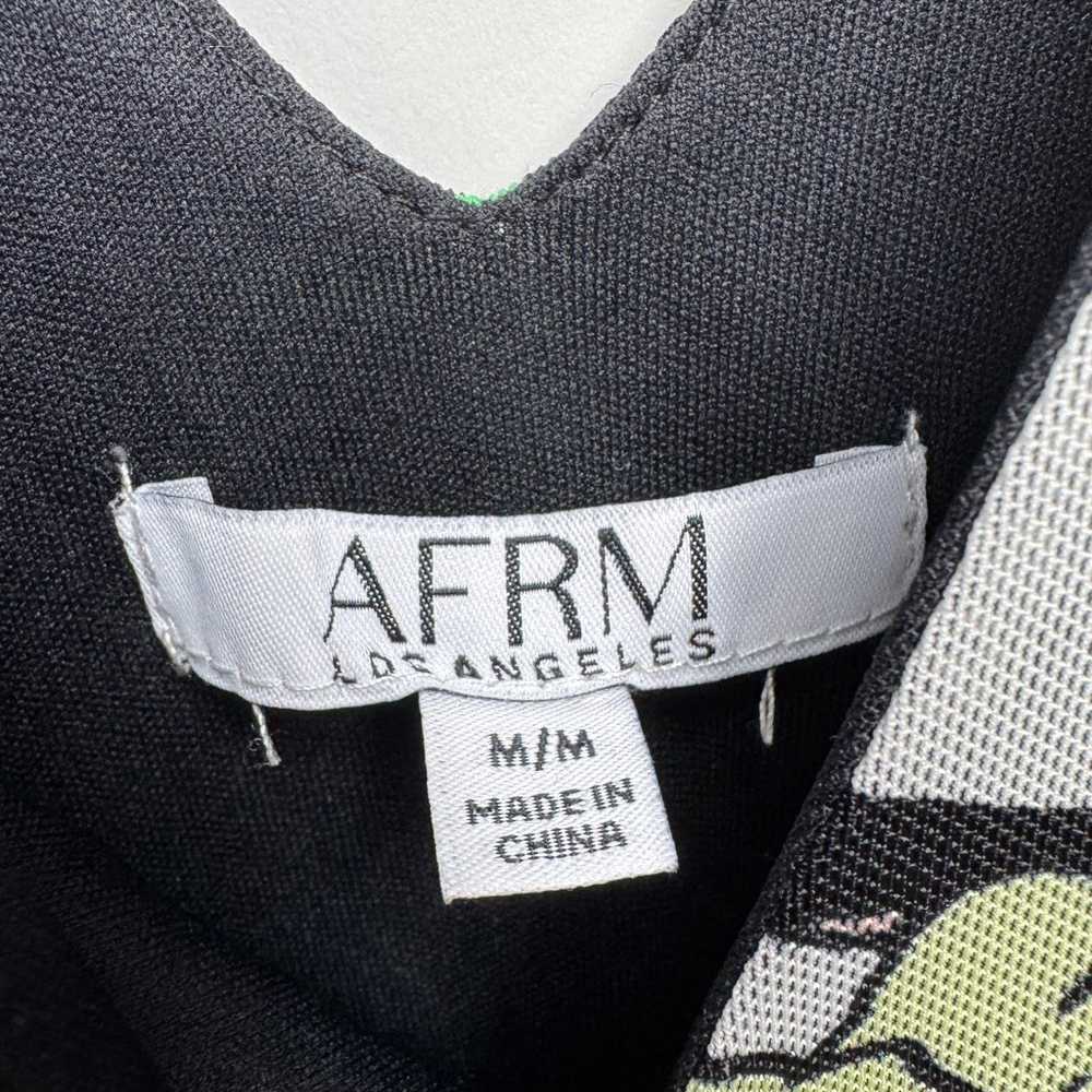 AFRM Size M Ariana Sleeveless Floral Dress Vneck … - image 3