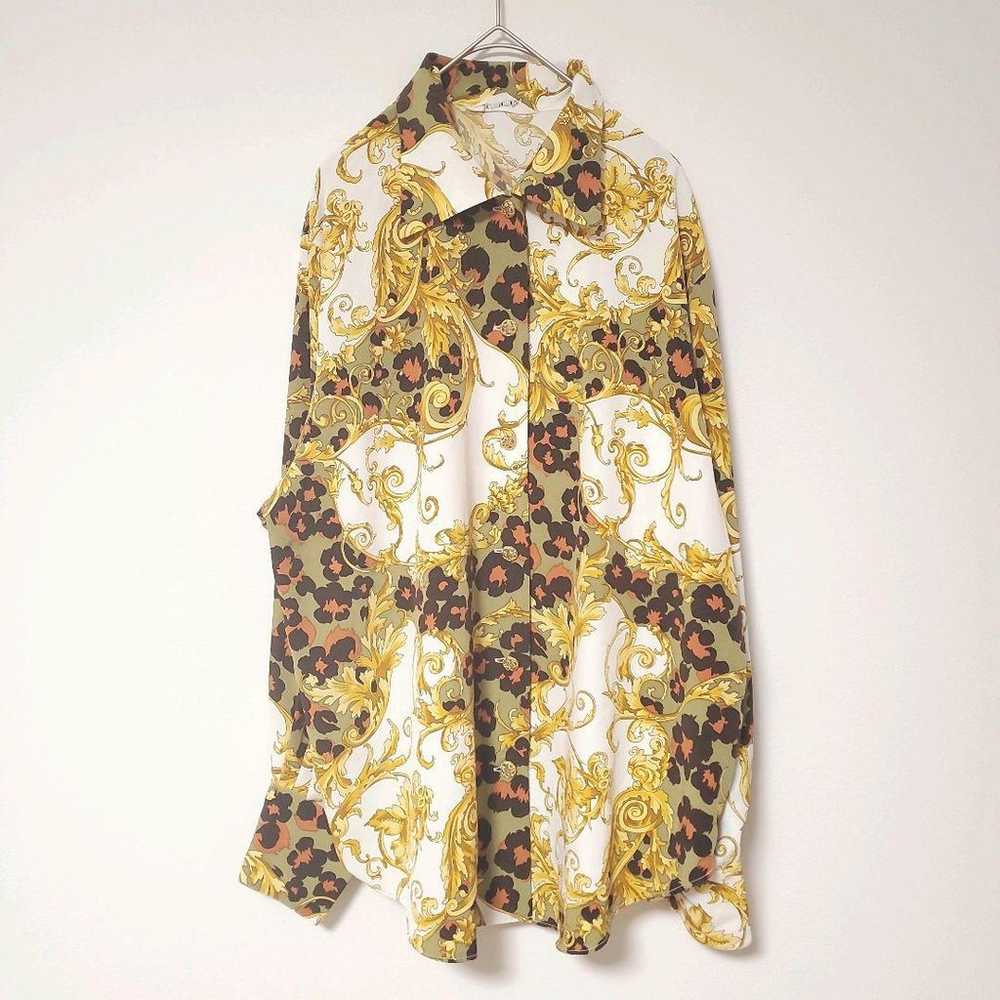 Quartz scarf, scarf shirt, all-over pattern, ecce… - image 2