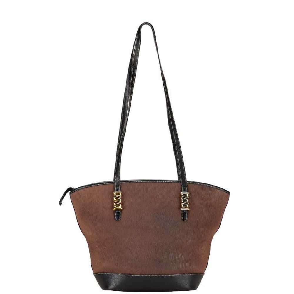 Loewe Loewe Loewe Velazquez Leather Tote Bag Brow… - image 3