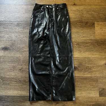 Blank Nyc Pleather Black NYC Vintage Pants