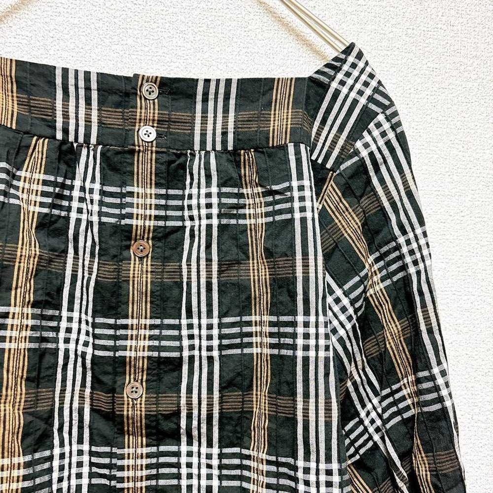 SHIPS Checks Square Neck Pullover Tops Check - image 9