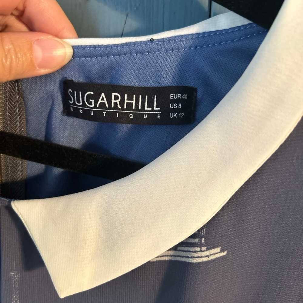 Sugarhill Boutique Blue / White Around The World … - image 4